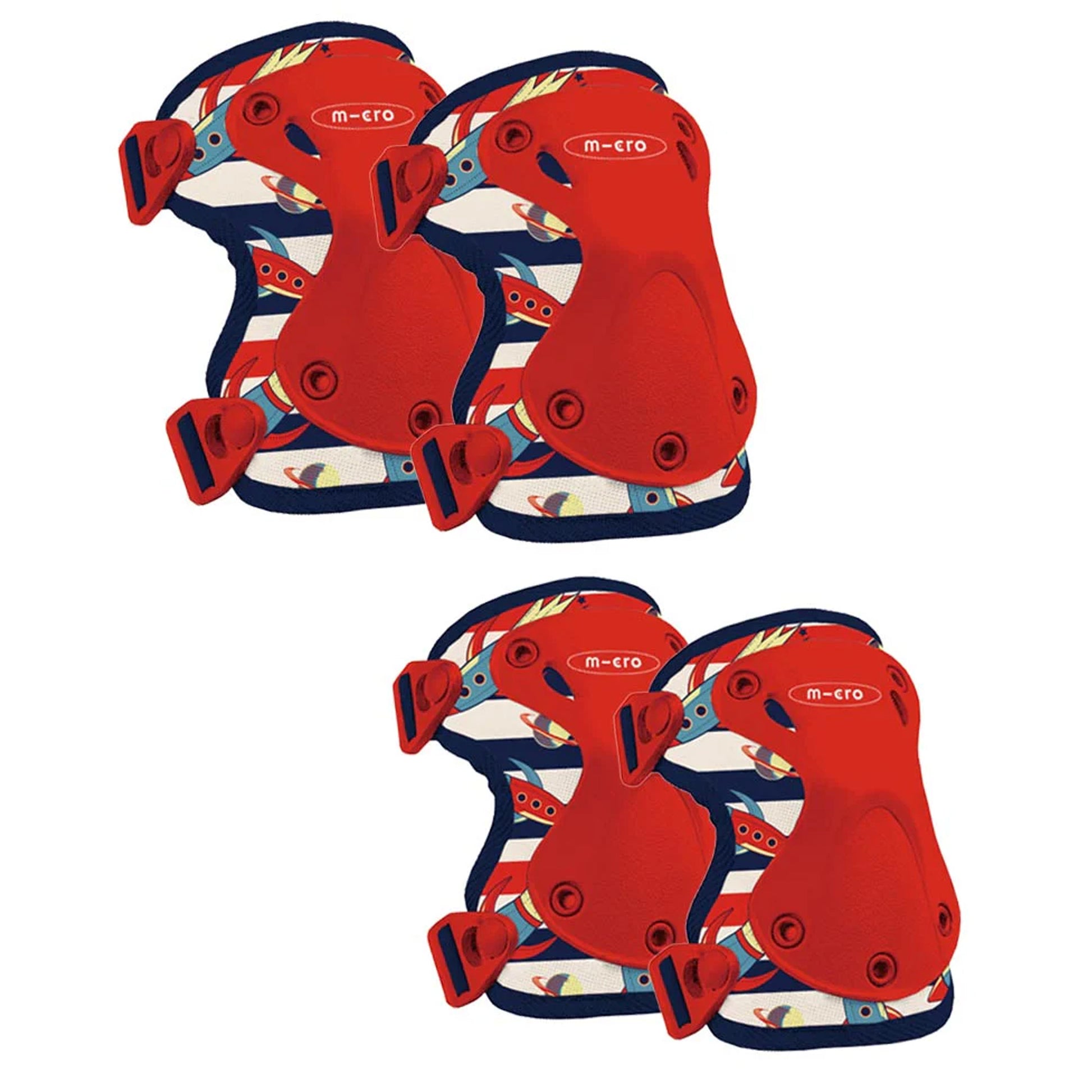 Micro Children's Knee / Elbow Pads  - Rocket image 1