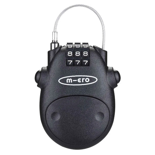 Micro Combination Cable Lock - Black