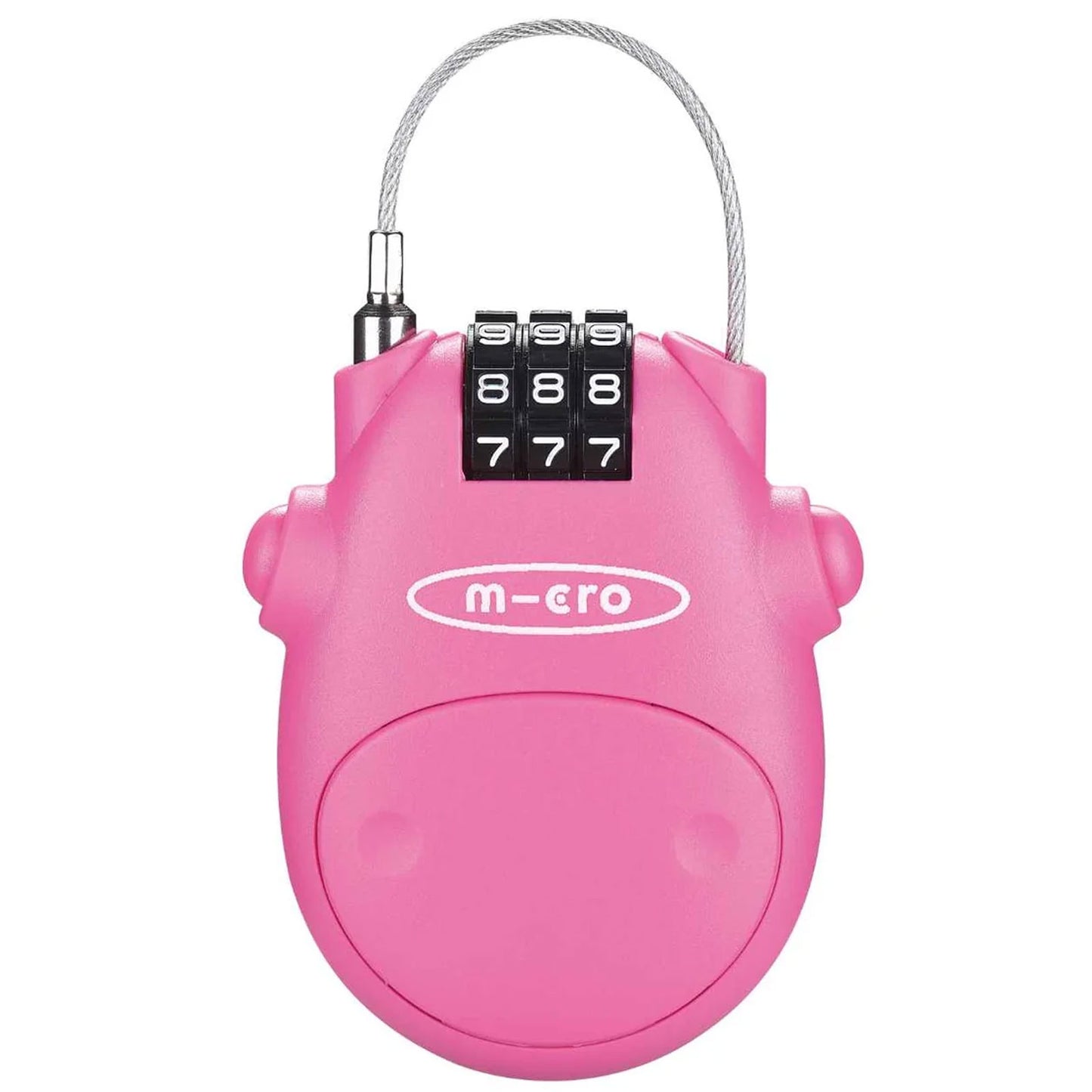 Micro combination lock pink