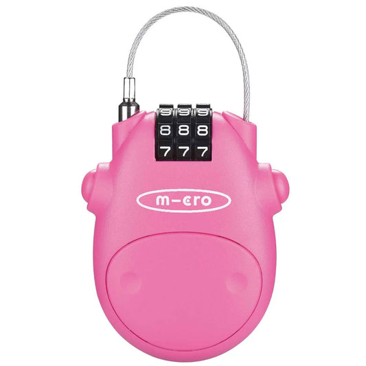 Micro combination lock pink