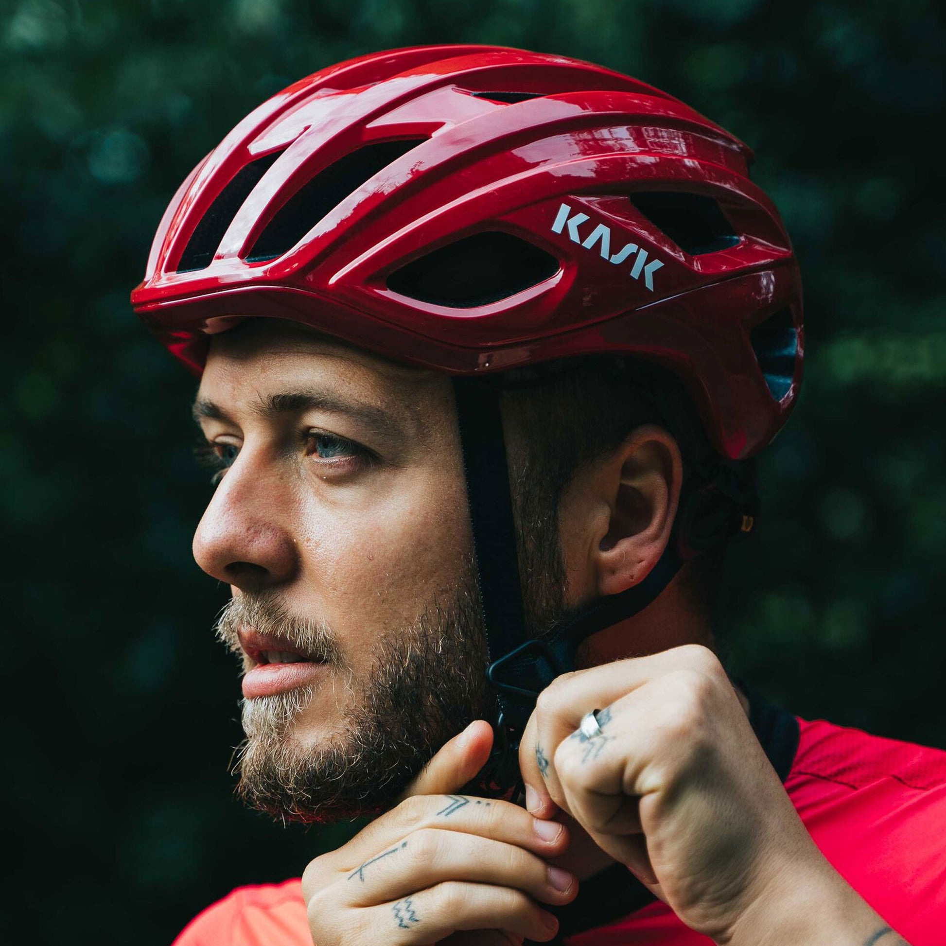 Kask Mojito3 WG11 Unisex Road Cycling Helmet, Red image 4