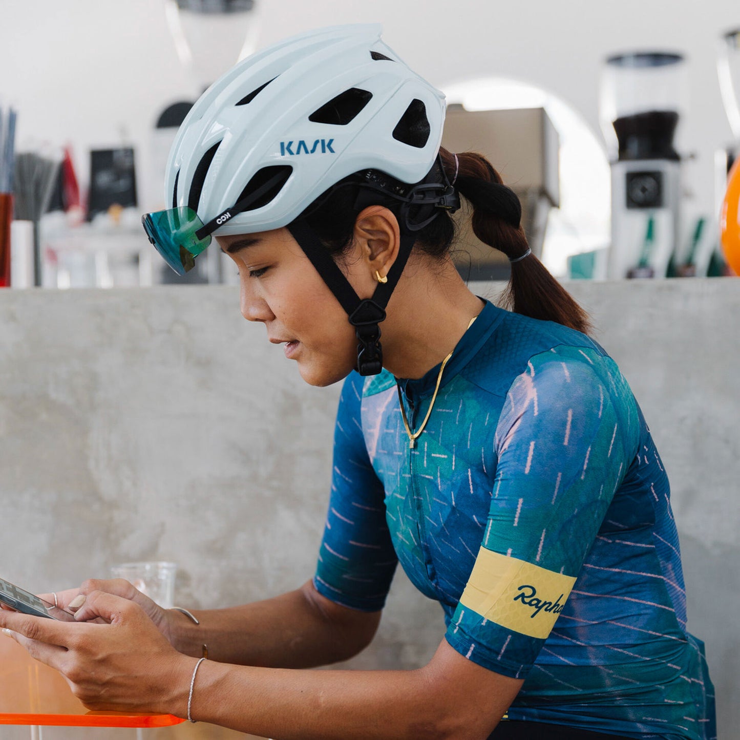 Kask Mojito3 WG11 Unisex Road Cycling Helmet, Sea Ice image 4