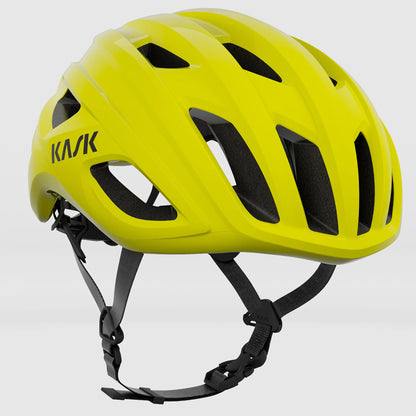 Kask Mojito 3 WG11 Unisex Road Cycling Helmet, Yellow Fluo image 1