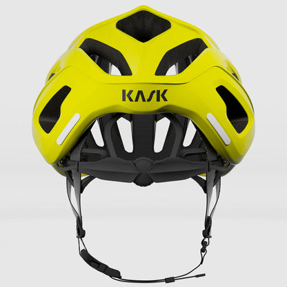Kask Mojito 3 WG11 Unisex Road Cycling Helmet, Yellow Fluo image 3