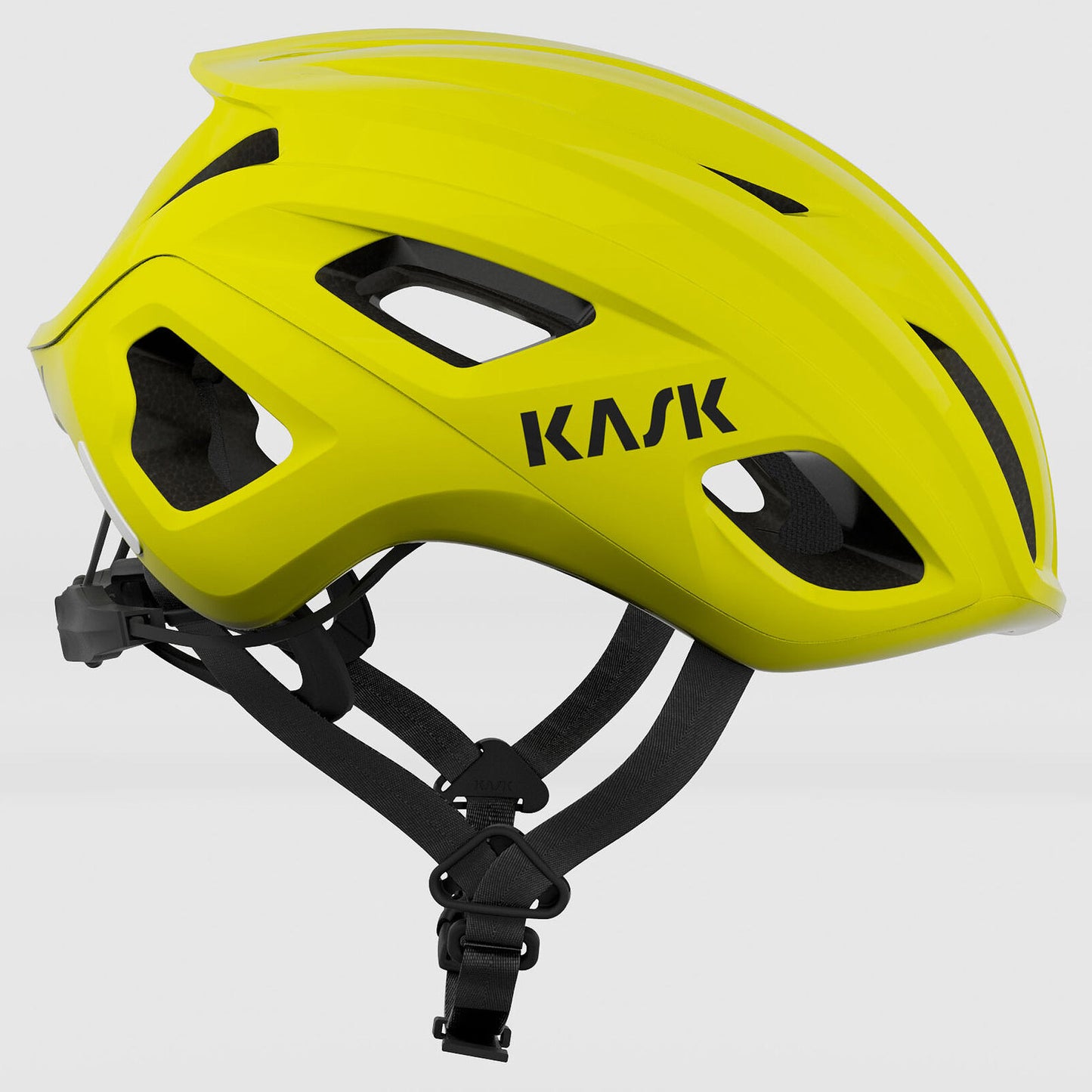 Kask Mojito 3 WG11 Unisex Road Cycling Helmet, Yellow Fluo image 2