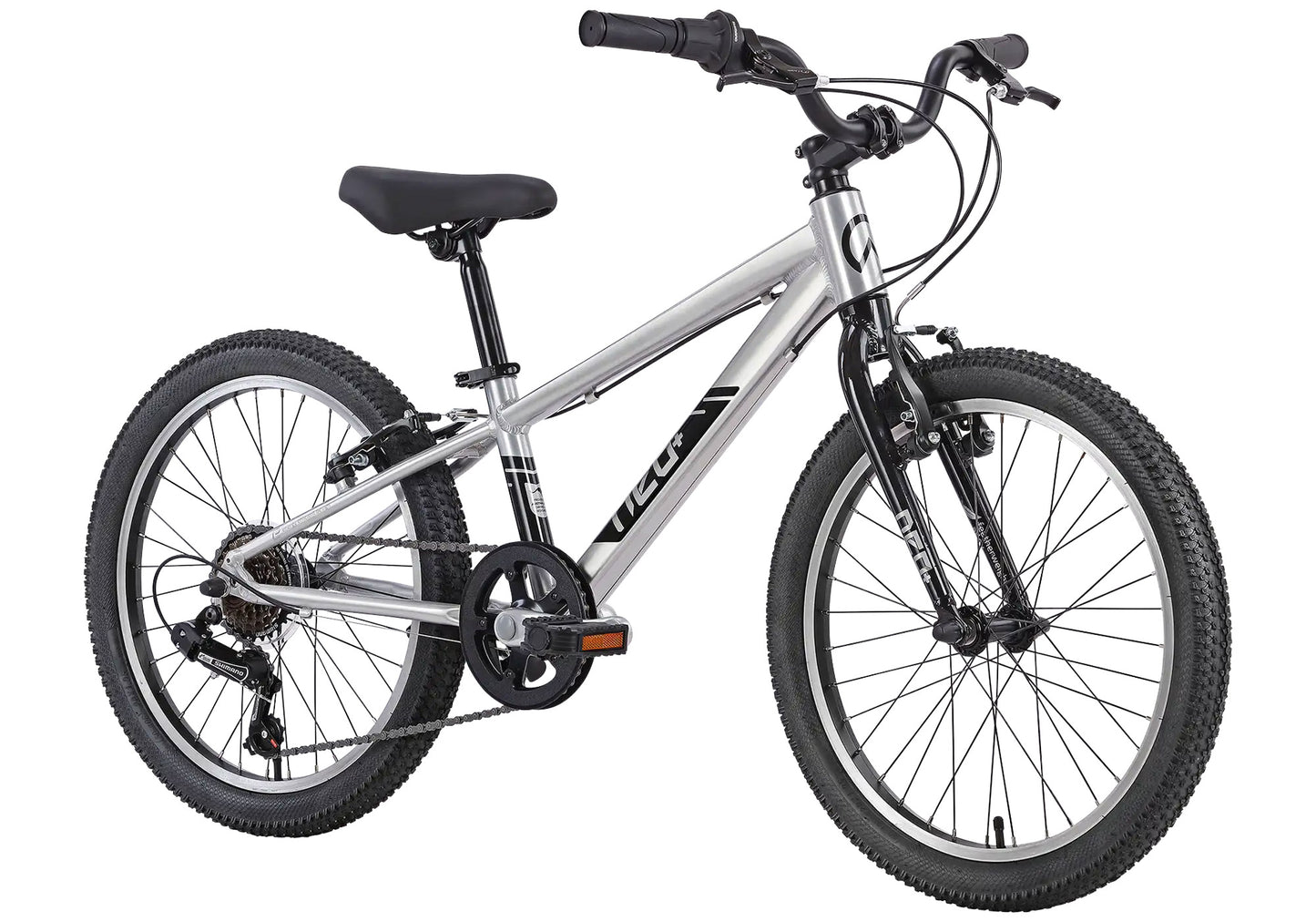 Neo+ 20 Children's Bike, Brushed Alloy, Age 5-8 Years, Rider Height: 114-132cm 26525 image 1