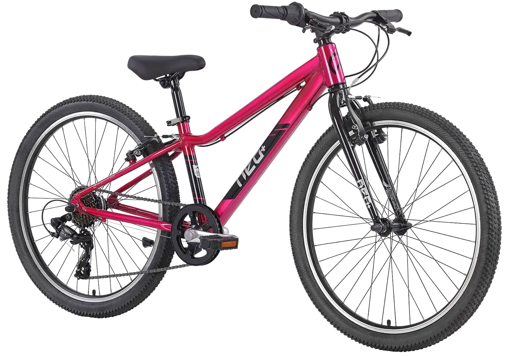 Neo+ 24 7 Speed Children's Bike, Chrome Pink, Age 5-8 Years, Rider Height: 130-160cm 26530