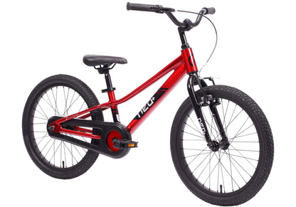 Neo+ 20 Single Speed Children's Bike, Chrome Red, Age 5-8 Years, Rider Height: 114-132cm