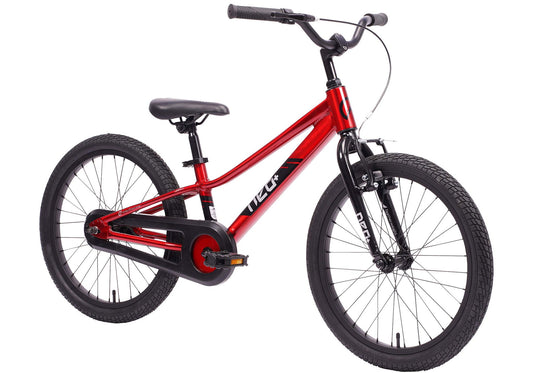Neo+ 20 Single Speed Children's Bike, Chrome Red, Age 5-8 Years, Rider Height: 114-132cm
