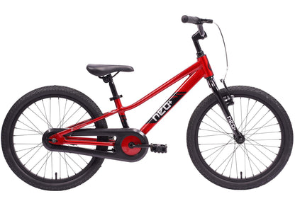 Neo+ 20 Single Speed Children's Bike, Chrome Red, Age 5-8 Years, Rider Height: 114-132cm
