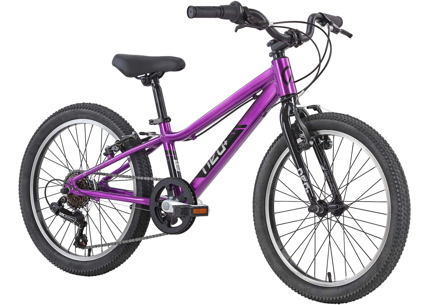 Neo+ 20 6 Speed Children's Bike, Chrome Purple