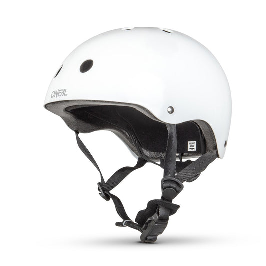 O'Neal Dirt Lid Unisex BMX/Skate/MTB Helmet - Gloss White