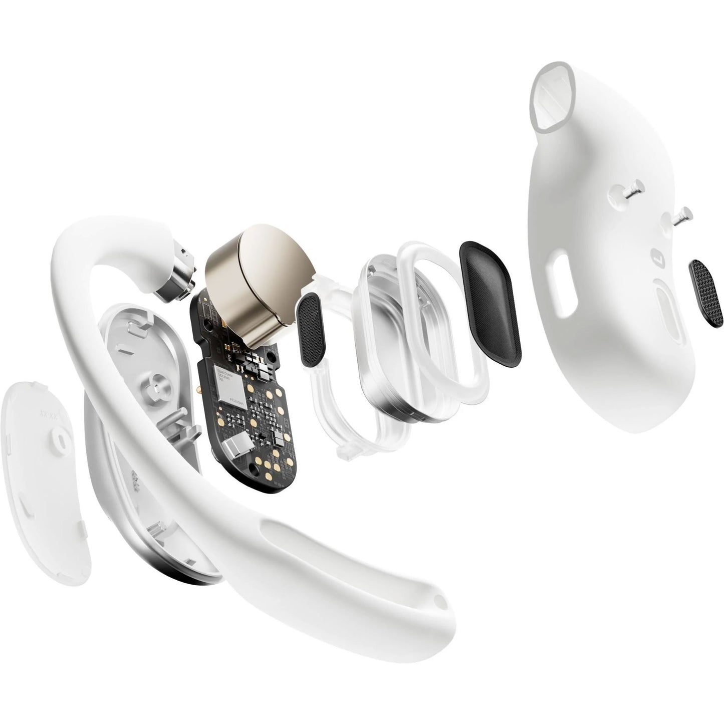 Shokz OpenFit Air Open Ear Headphones - White