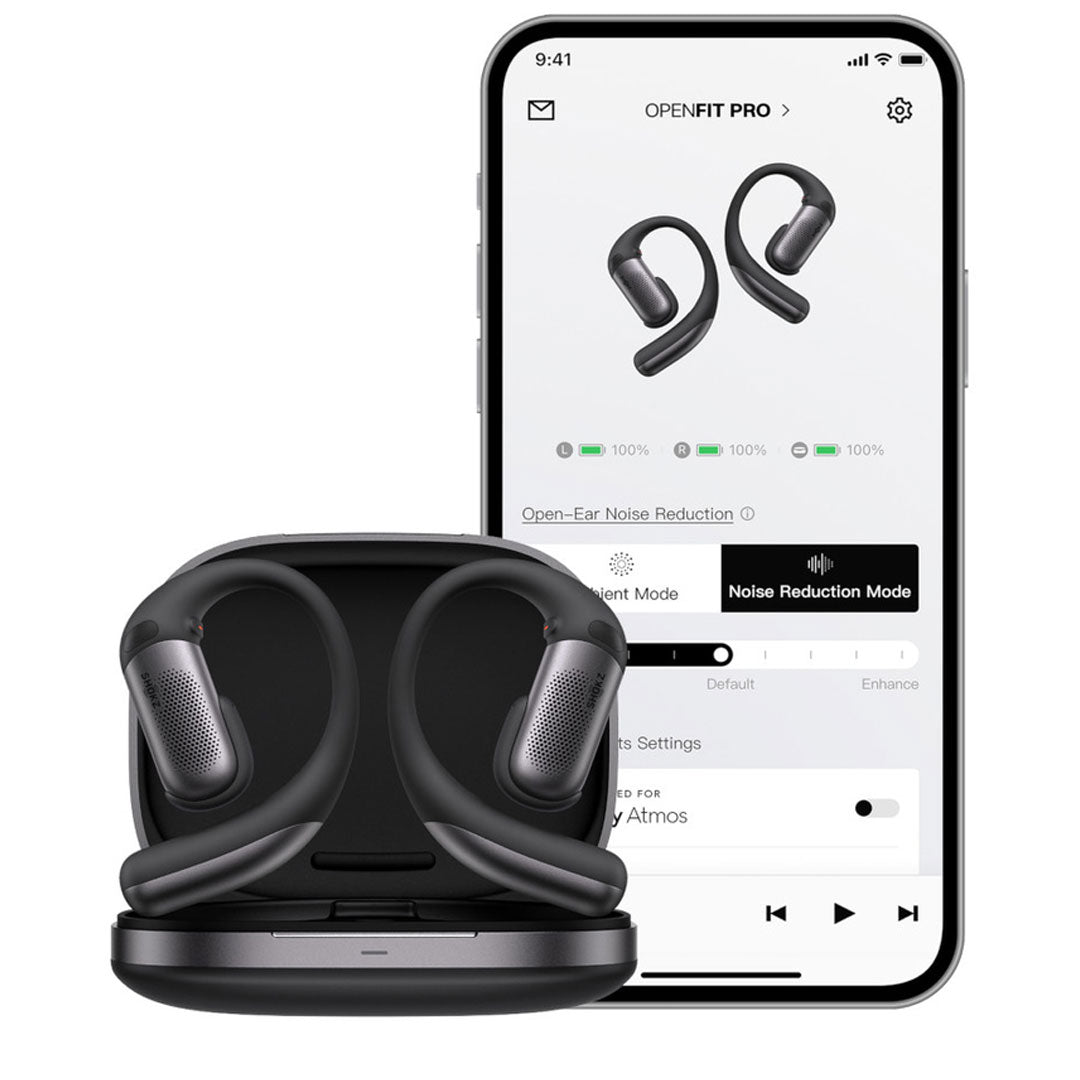 Shokz OpenFit Pro Wireless Open-Ear Headphones (Black