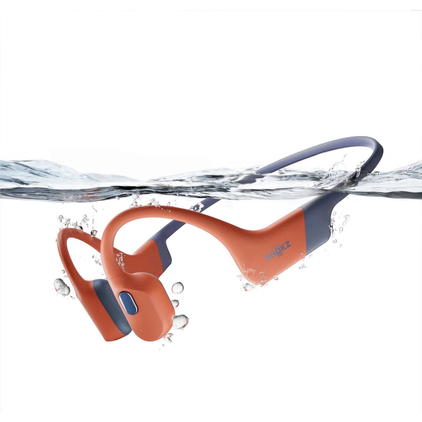 Shokz OpenSwim Pro Open Ear Headphones - Red