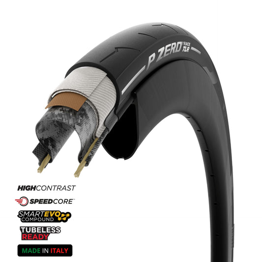 Pirelli P Zero Race TRL Nero Bicycle Tyre 700C 4416700,4416800 image 1