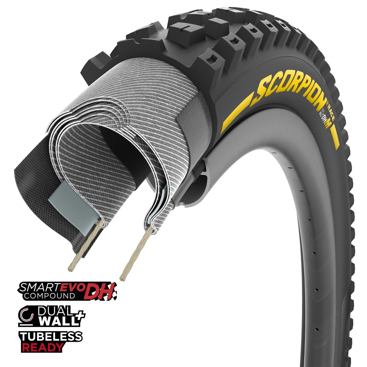 Pirelli Scorpion Race DH Mixed Terrain Mountain Bike Tyre 3907500,3907200 image 1