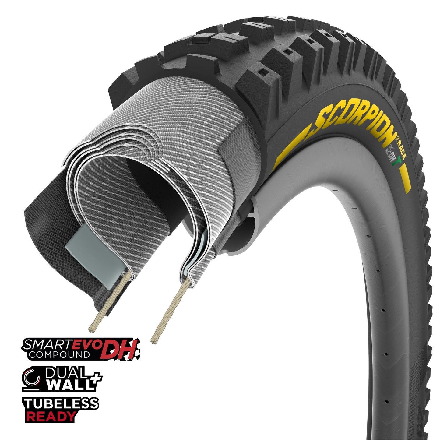 Pirelli Scorpion Race DH T (Traction) Mountain Bike Tyre 3907700,3907400 image 1