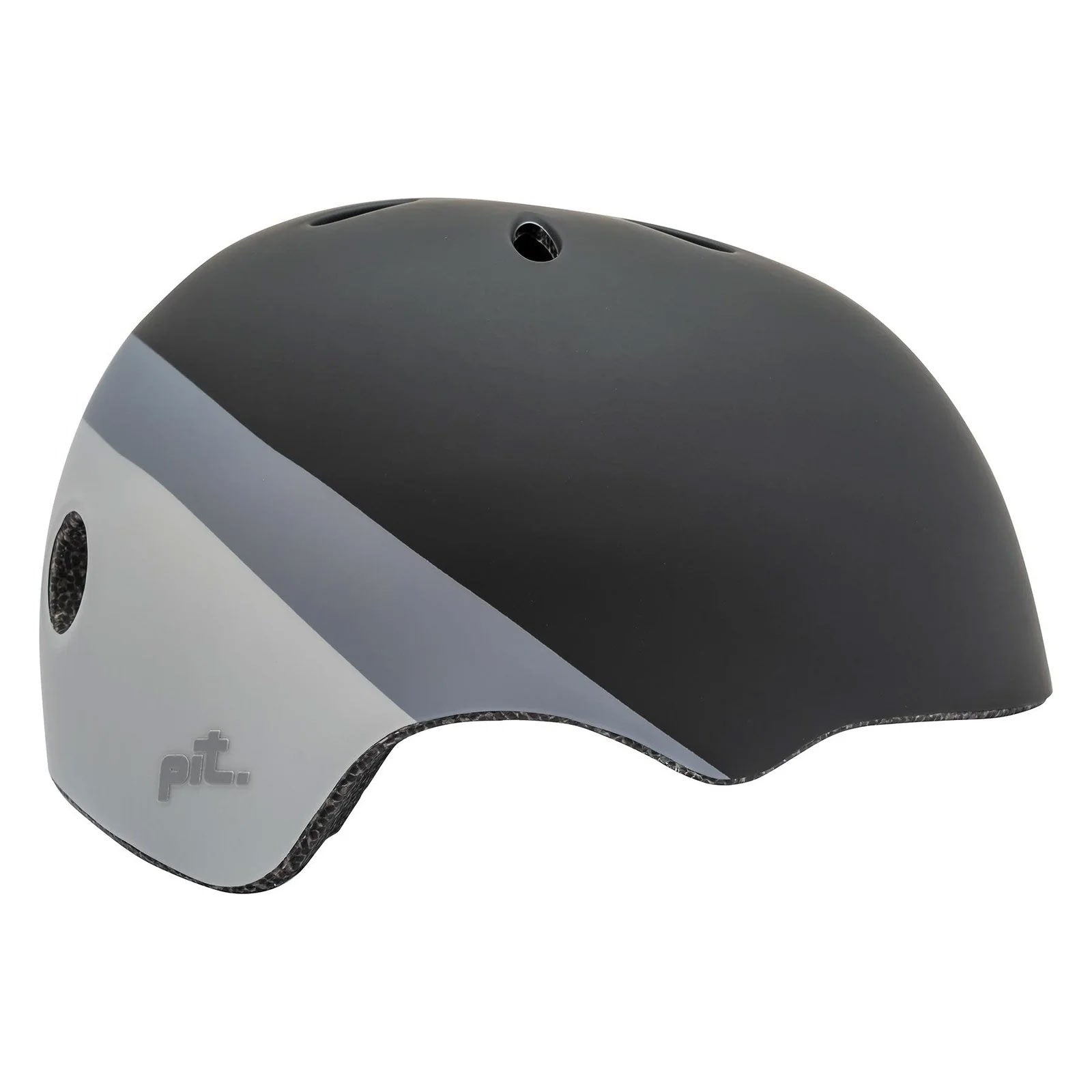 Pit Urban Youth Helmet Matt Black/Grey X-Small 50-54 cm