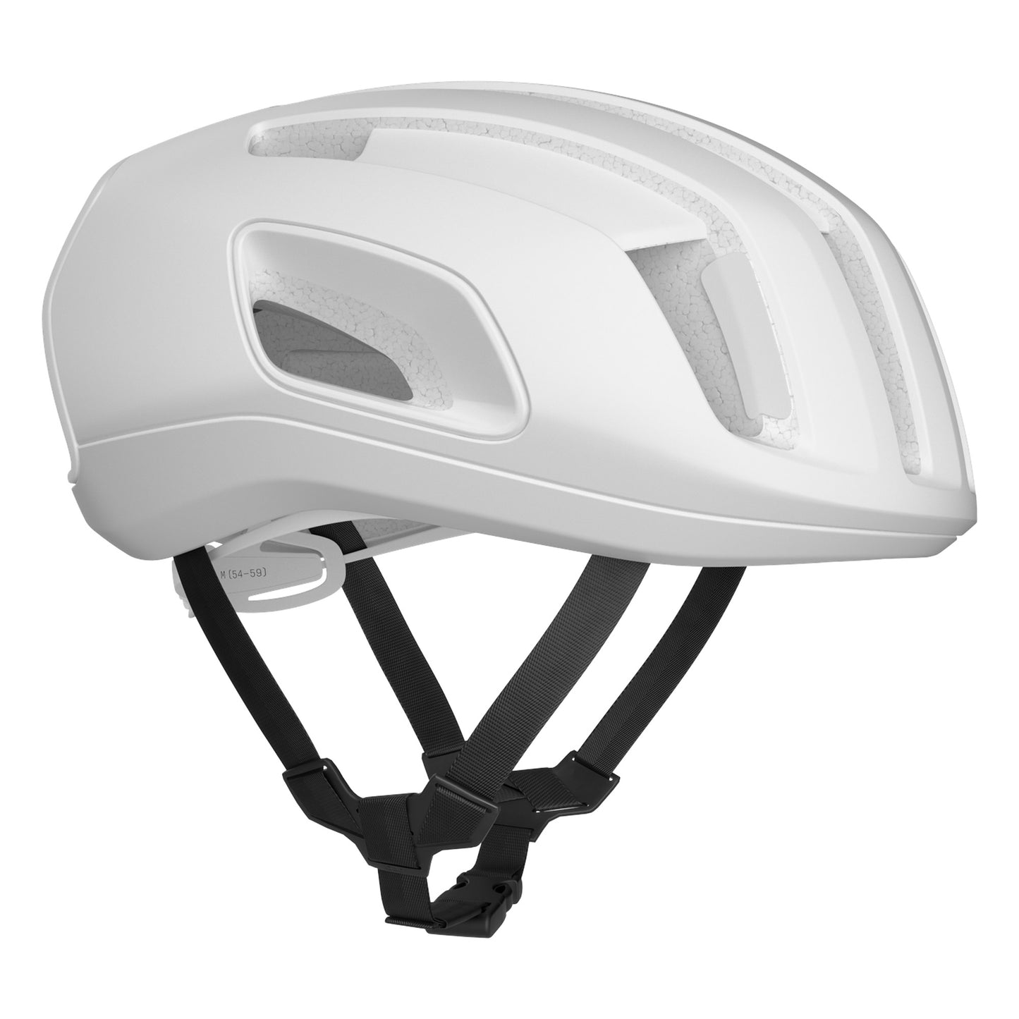 POC Cytal Unisex Road Cycling Helmet, Hydrogen White Matt image 2