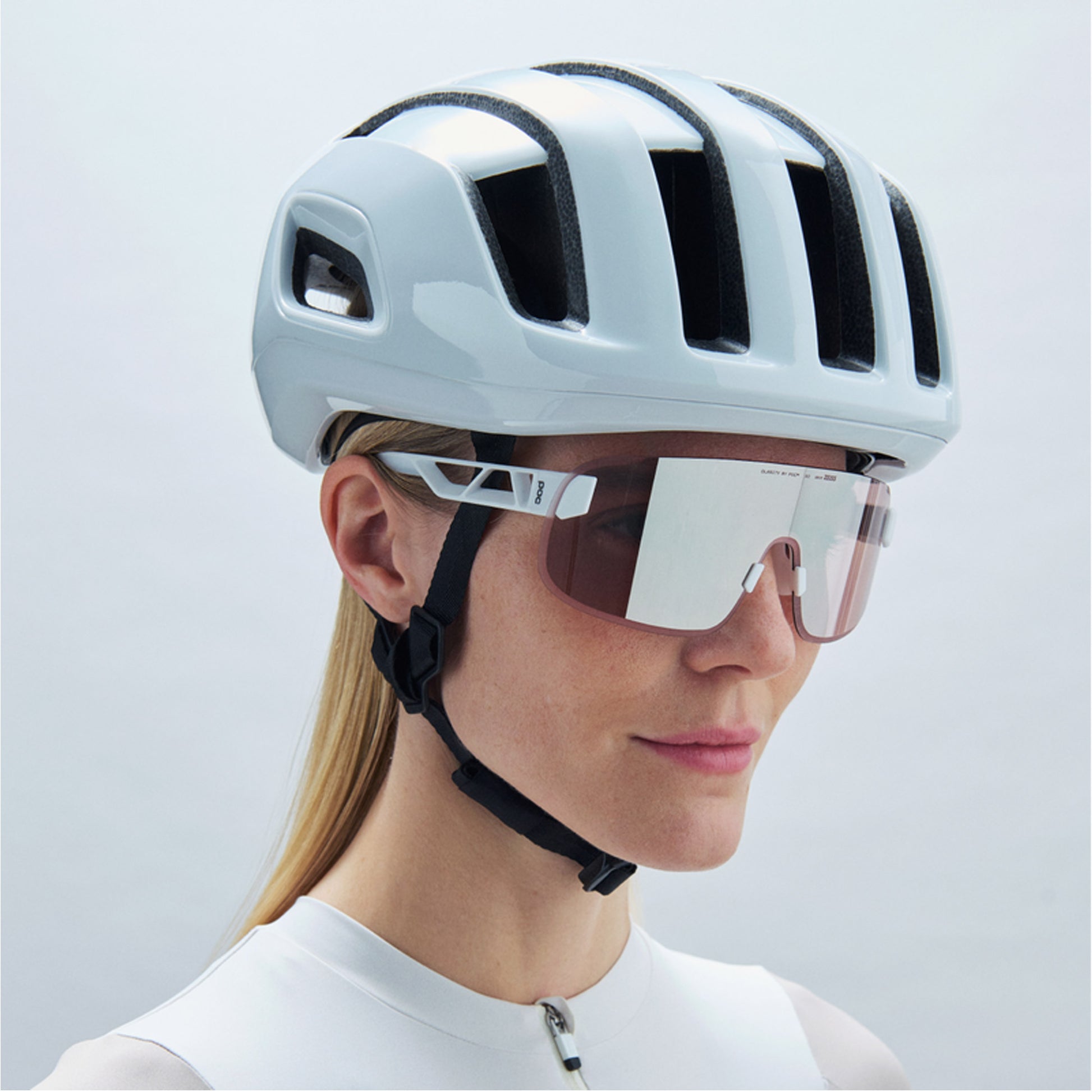 POC Cytal Unisex Road Cycling Helmet, Hydrogen White Matt image 5