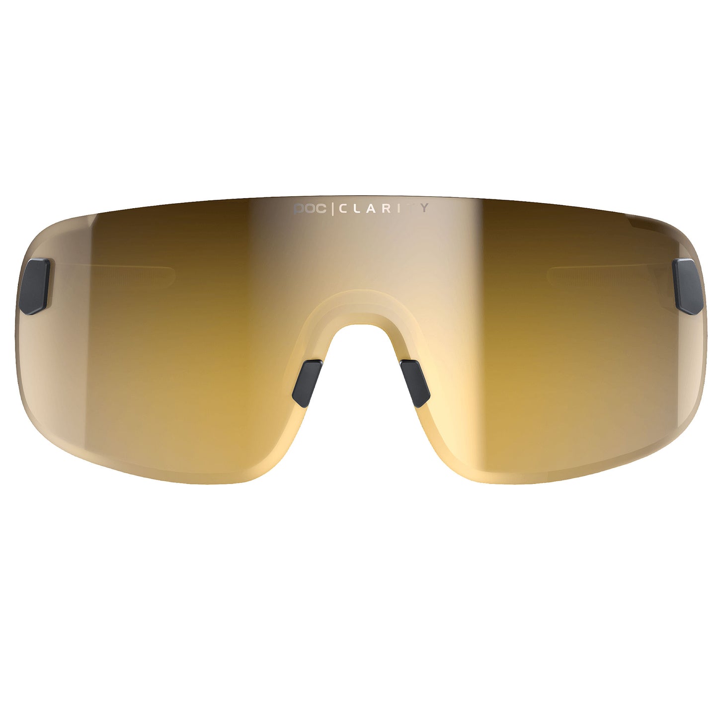 POC Elicit Unisex Cycling Sunglasses - Uranium Black/Clarity Road/Partly Sunny Gold EL10019550ONE1 image 2