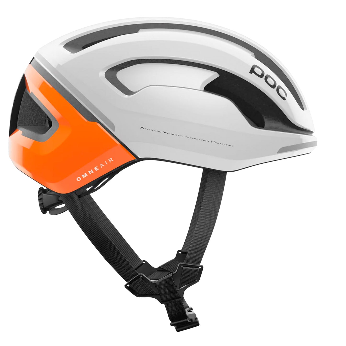 POC Omne Air Mips Unisex Road Cycling Helmet, Fluorescent Orange Avip