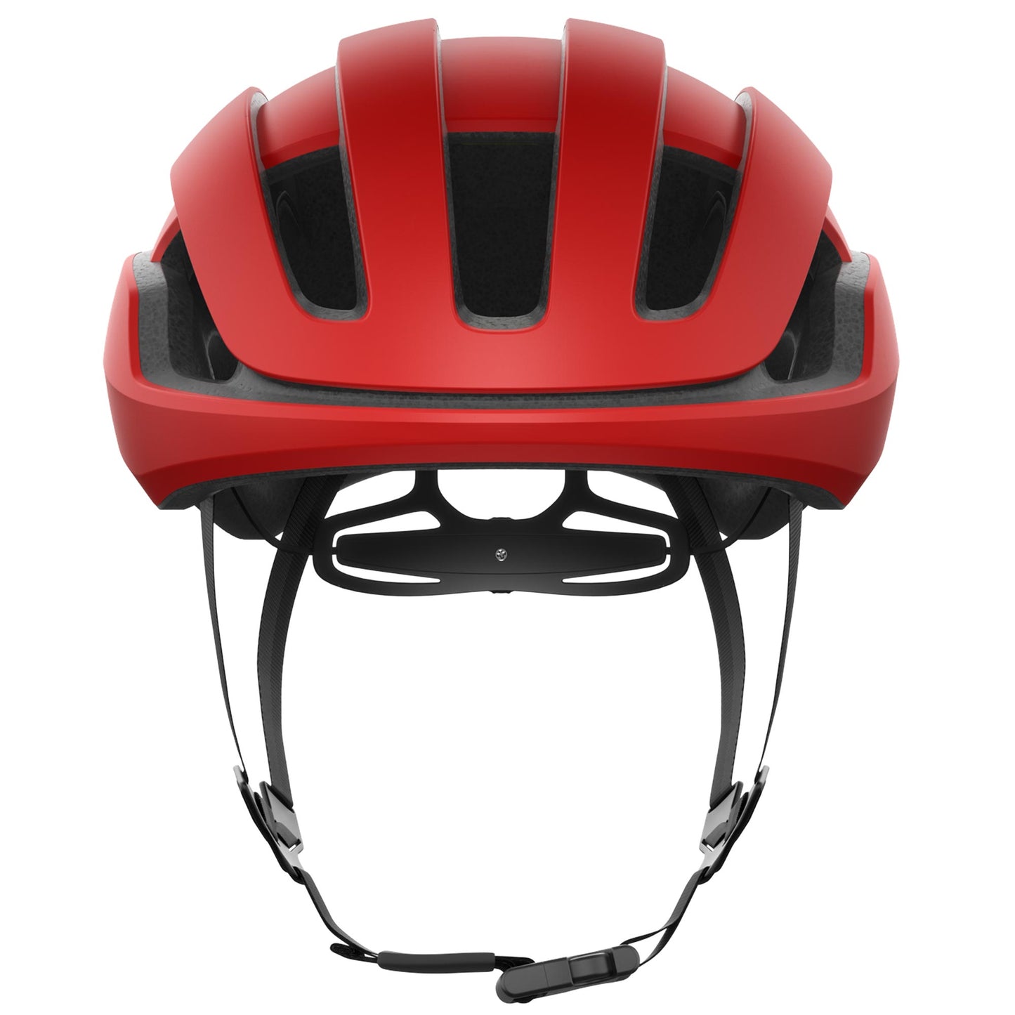 POC Omne Air MIPS Unisex Road Cycling Helmet - Prismane Red - Front View