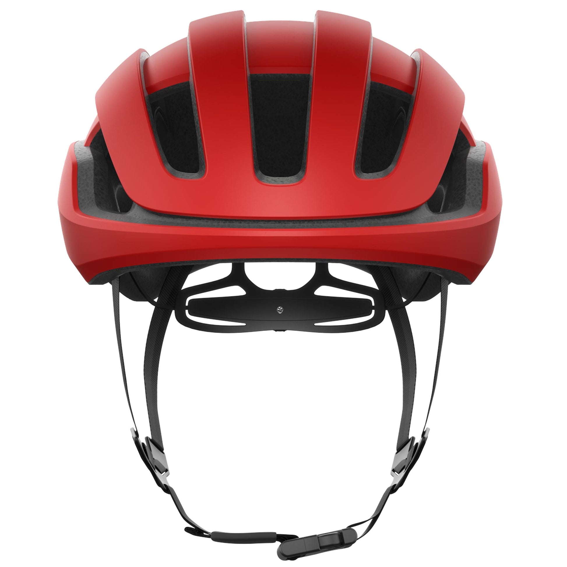 POC Omne Air MIPS Unisex Road Cycling Helmet - Prismane Red - Front View