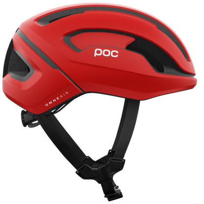 POC Omne Air MIPS Unisex Road Cycling Helmet - Prismane Red - Side View