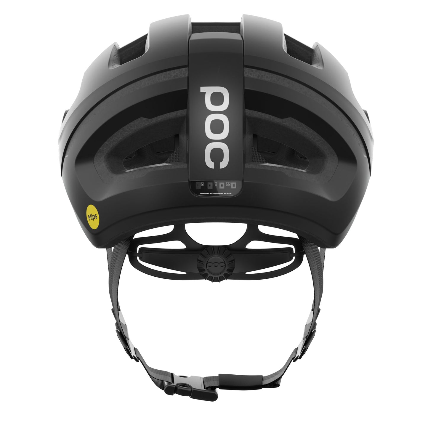 POC One Beacon MIPS Unisex Road Cycling Helmet - Uranium Black Matt PC108681037SML1,PC108681037MED1,PC108681037LRG1 image 5