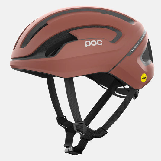 POC Omne Air Mips Road Bicycle Helmet - Himalayan Salt Matt