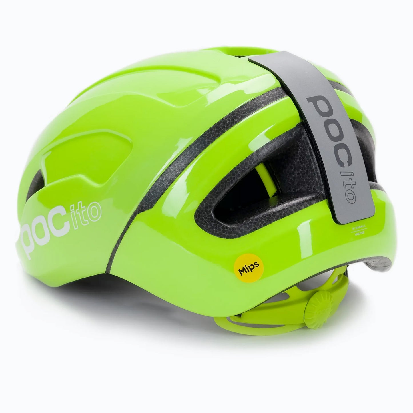 Poc Pocito Omne Children's Helmet with MIPS Fluorescent Yellow/Green