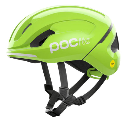 Poc Pocito Omne Children's Helmet with MIPS Fluorescent Yellow/Green