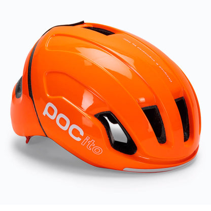 Poc Pocito Omne  Children's Helmet with MIPS - Fluorescent Orange
