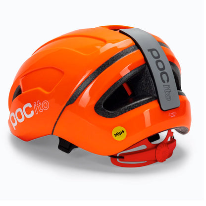 Poc Pocito Omne Children's Helmet with MIPS - Fluorescent Orange
