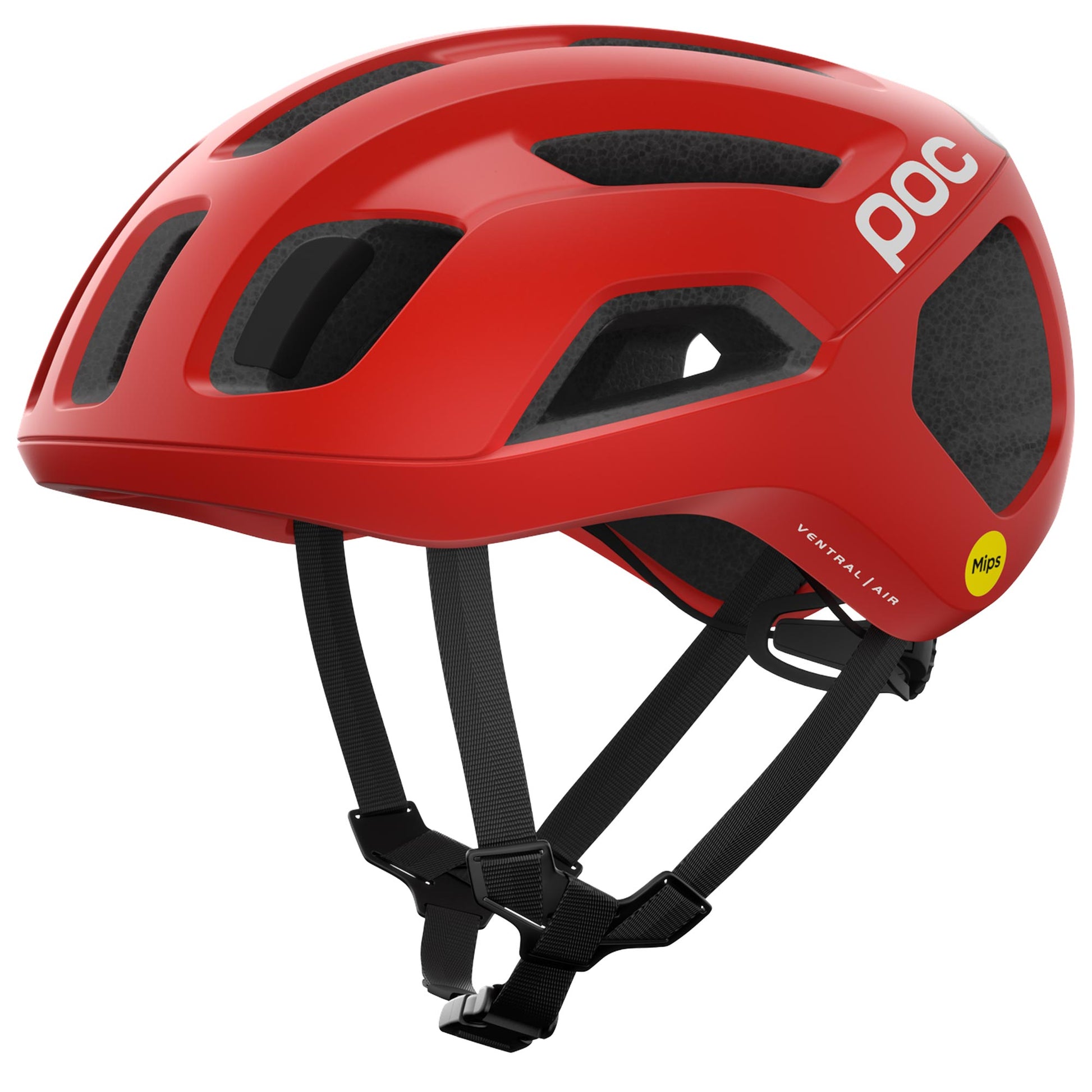 POC Ventral Air MIPS Unisex Road Helmet - Prismane Red Matt