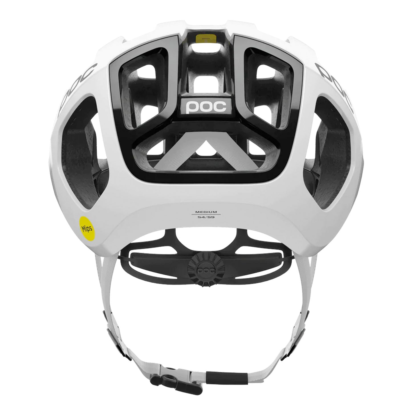 POC Ventral Air Mips Unisex Road Helmet, Hydrogen White