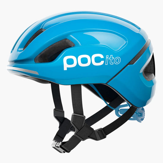 Poc Pocito Omne Spin Children's Helmet with MIPS - Fluorescent Blue