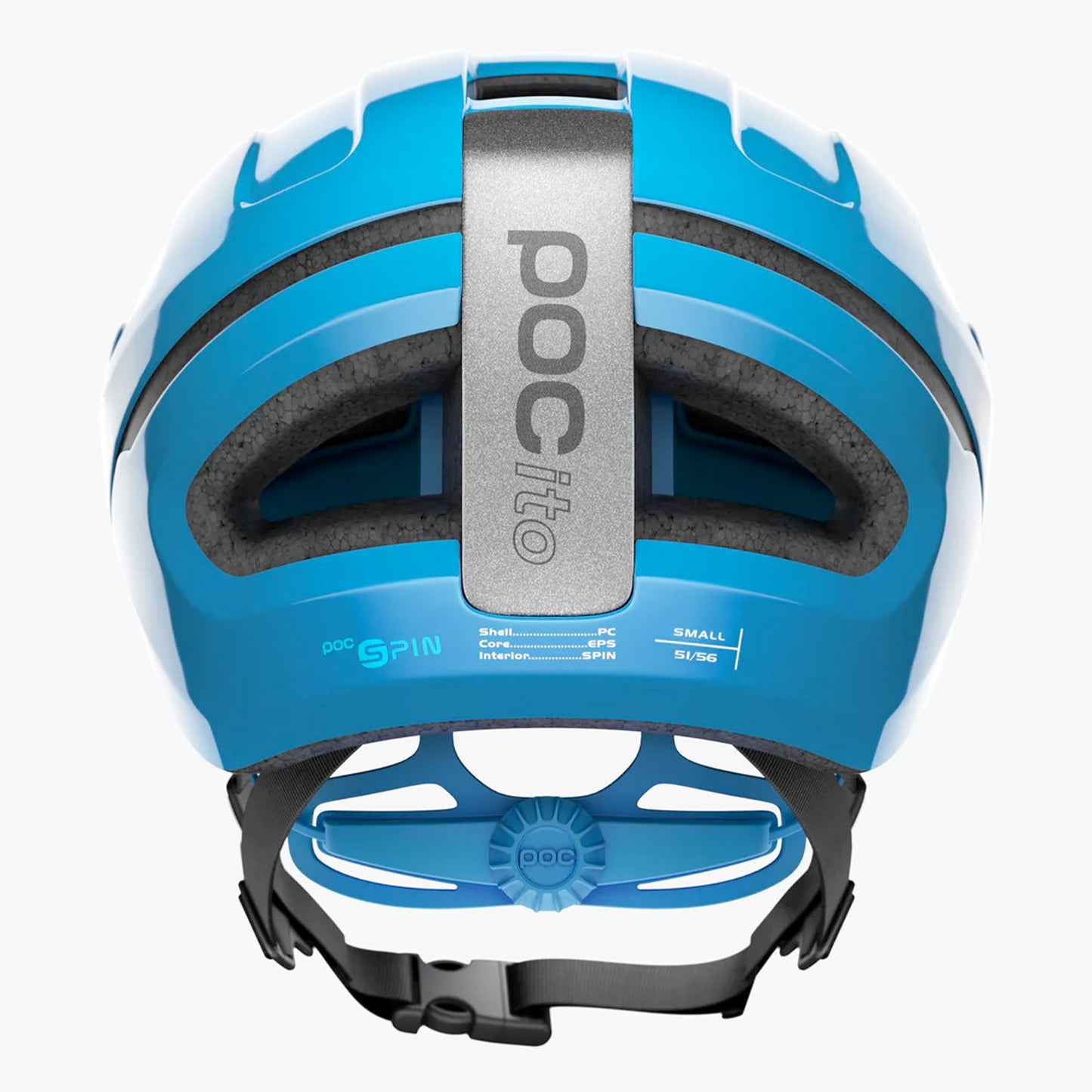 Poc Pocito Omne Children's Helmet with MIPS - Fluorescent Blue