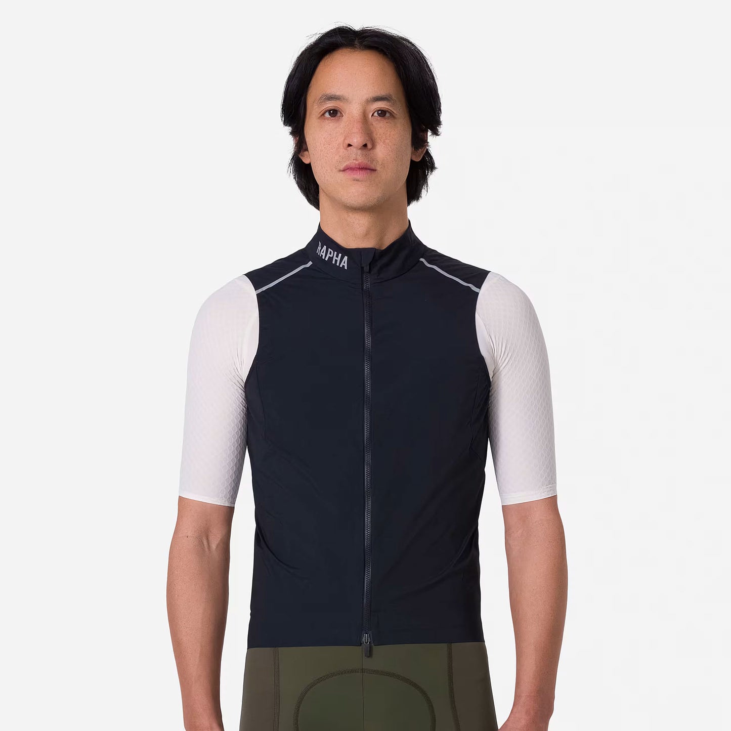 Rapha Men's Pro Team Gilet II, Black/Silver