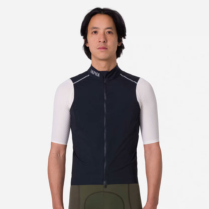 Rapha Men's Pro Team Gilet II, Black/Silver