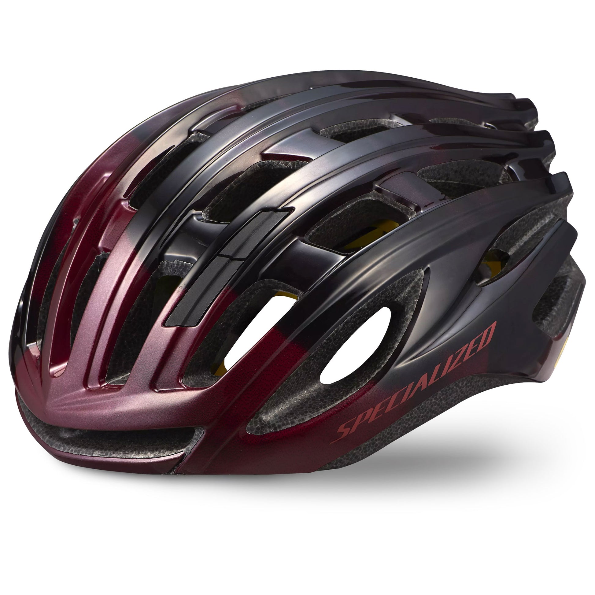 Specialized Propero III Road Helmet, Gloss Maroon/Gloss Black - Small 60122-2212 image 1
