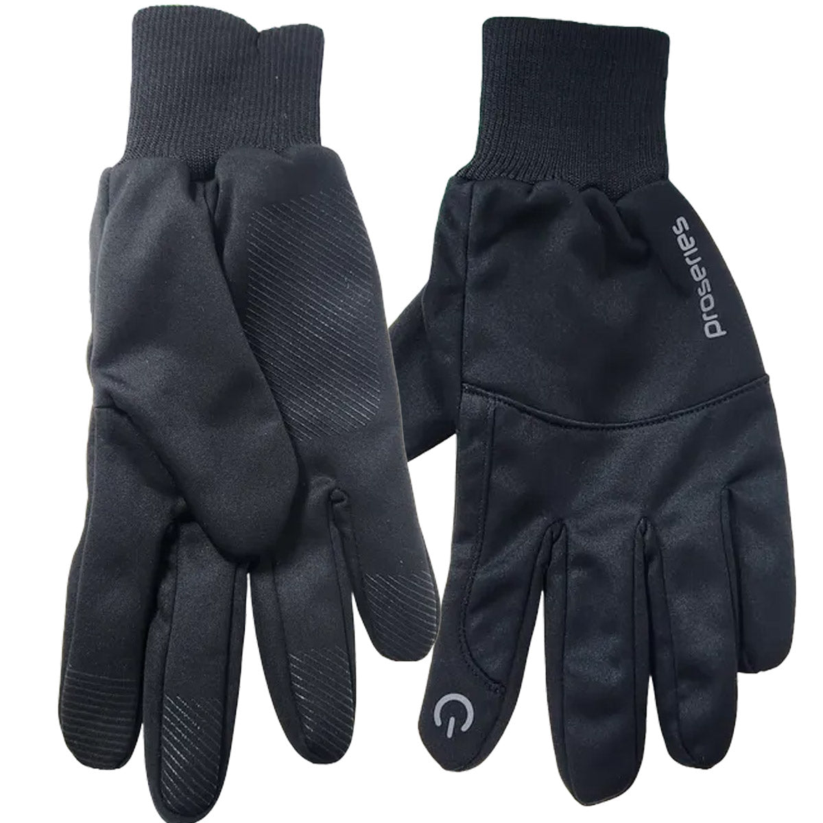 Azur ProSeries Unisex Thermal Winter Gloves, Black
