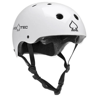 Pro-Tec Classic Bicycle Helmet, Gloss White