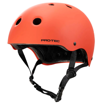 Pro-Tec Classic Bicycle Helmet, Matte Bright Red front view