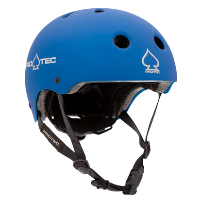 Pro-Tec Junior Bicycle Helmet, Matte Metallic Blue front view