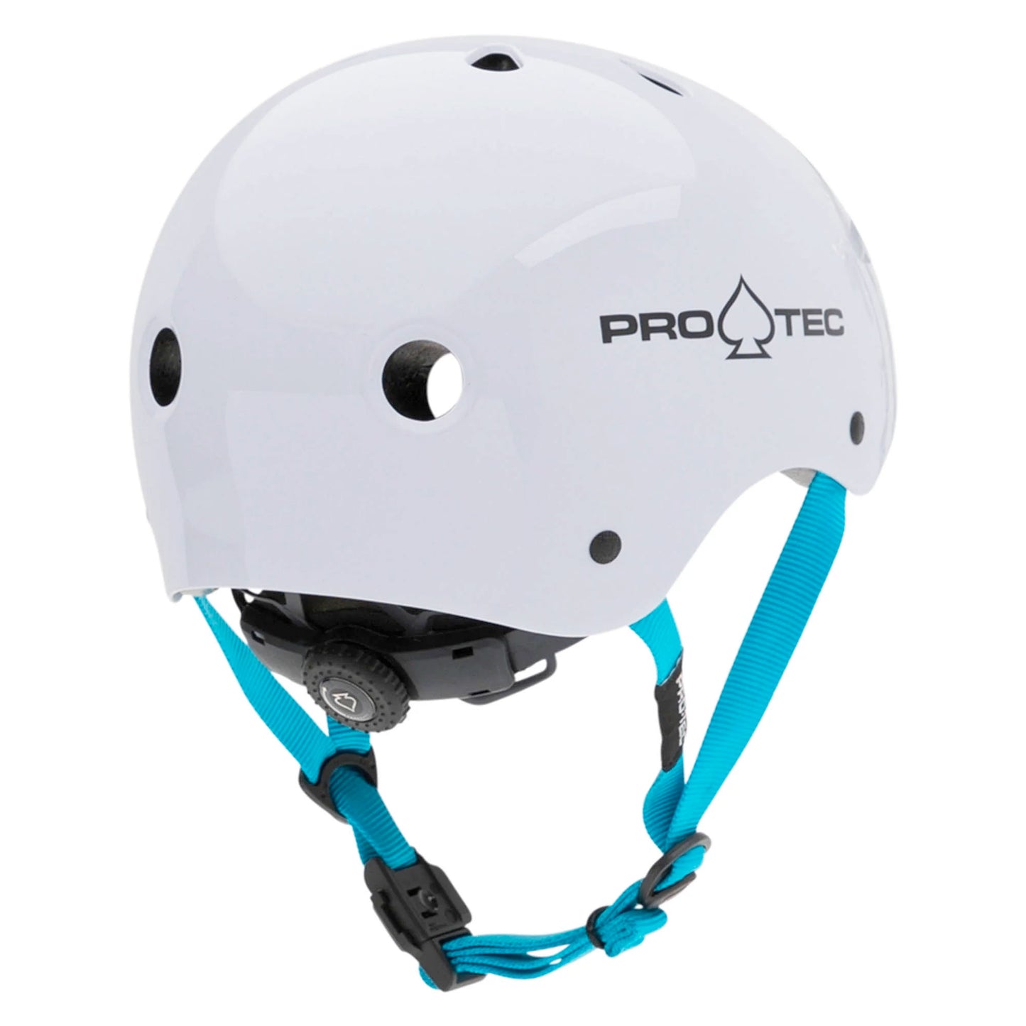 Pro-Tec Junior Bicycle Helmet Gloss White rear view 2