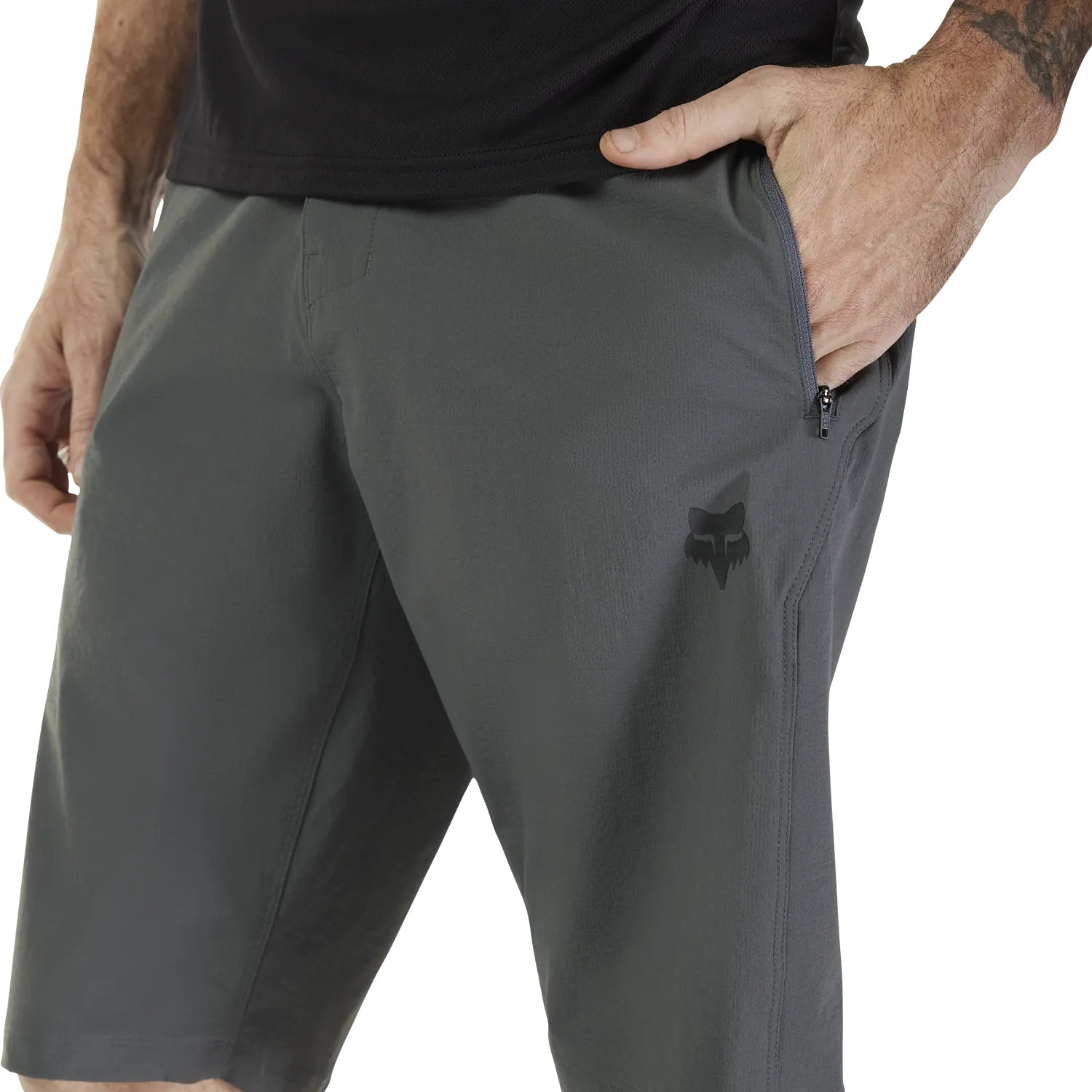 2027 Fox Ranger Men's Mountain BIke Shorts - Dark Shadow Grey image 5