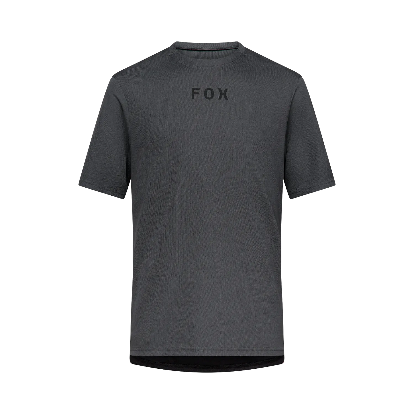 2027 Fox Ranger Wordmark Short Sleeve Men's Mountain Bike Jersey - Dark Shadow image 1